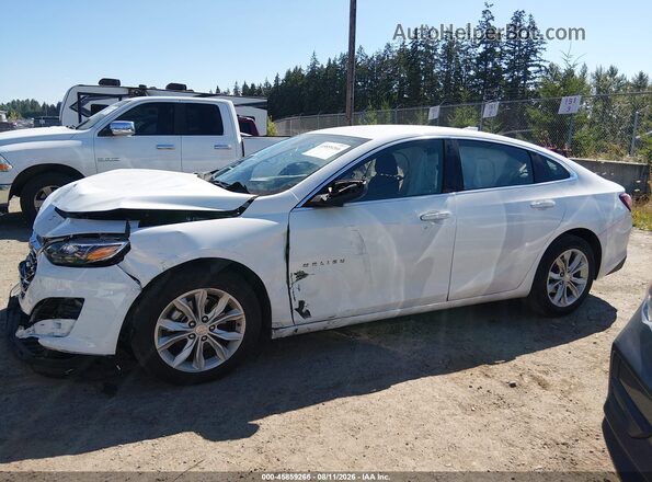 1G1ZD5ST3NF136362 2022 CHEVROLET MALIBU Белый Вид задней части салона