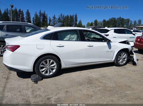 1G1ZD5ST3NF136362 2022 CHEVROLET MALIBU Белый Вид щитка приборов