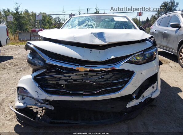 1G1ZD5ST3NF136362 2022 CHEVROLET MALIBU Белый Вид панели приборов