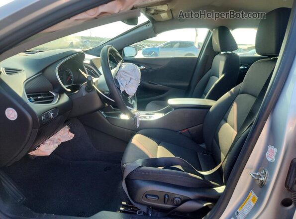1G1ZD5ST3NF140640 2022 CHEVROLET MALIBU Серебряный Вид салона спереди