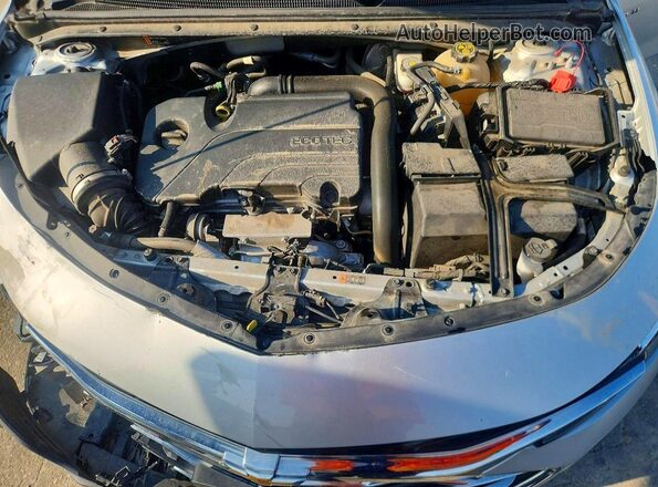 1G1ZD5ST3NF140640 2022 CHEVROLET MALIBU Серебряный Вид задней части салона