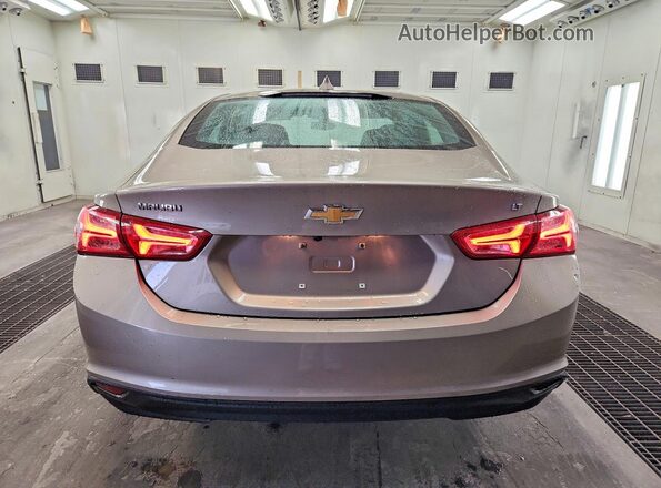 1G1ZD5ST3NF165182 2022 CHEVROLET MALIBU Серый Вид сзади