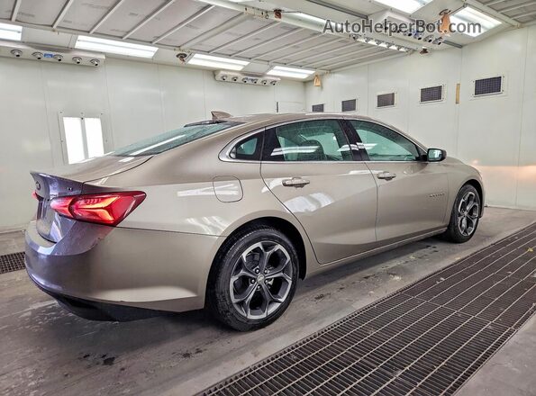 1G1ZD5ST3NF165182 2022 CHEVROLET MALIBU Серый Задняя правая четверть