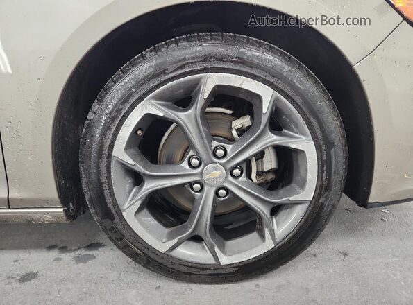 1G1ZD5ST3NF165182 2022 CHEVROLET MALIBU Серый 