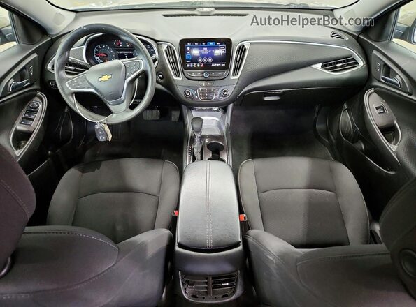 1G1ZD5ST3NF165182 2022 CHEVROLET MALIBU Серый Вид панели приборов