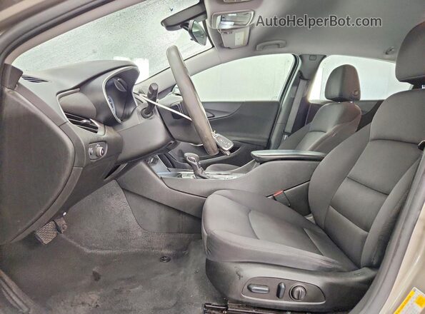 1G1ZD5ST3NF165182 2022 CHEVROLET MALIBU Серый Вид салона спереди