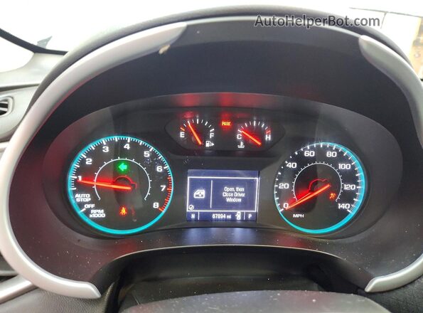 1G1ZD5ST3RF117672 2024 CHEVROLET MALIBU Silver ხელსაწყოთა პანელის ხედი