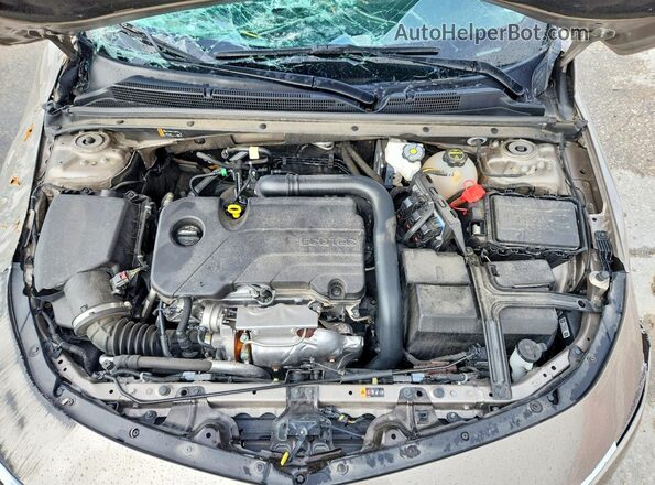 1G1ZD5ST3SF148720 2025 CHEVROLET MALIBU Коричневый Вид задней части салона