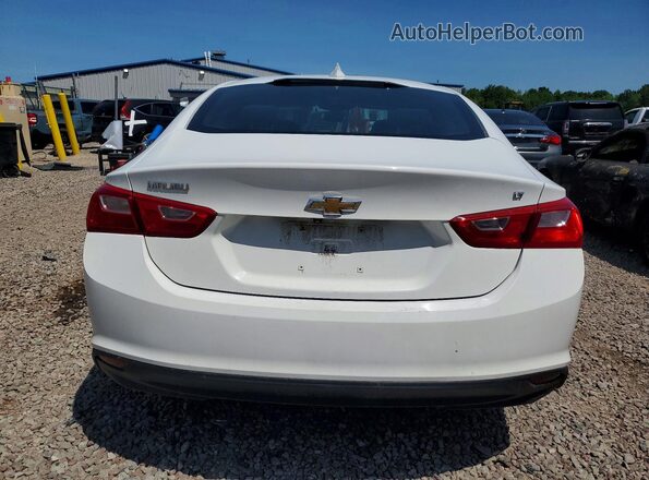1G1ZD5ST4JF110475 2018 CHEVROLET MALIBU Белый Вид сзади