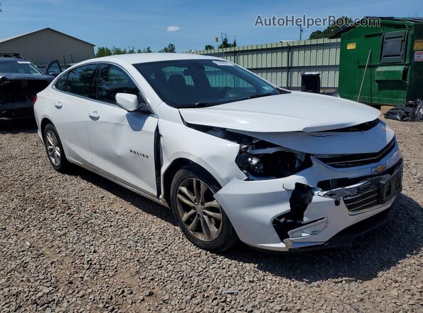 1G1ZD5ST4JF110475 2018 CHEVROLET MALIBU Белый Передняя правая четверть