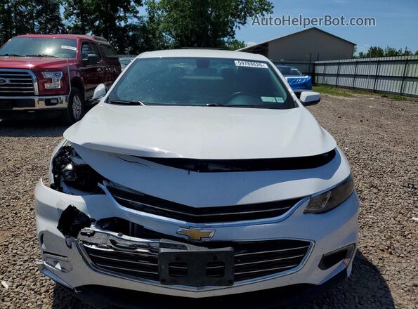 1G1ZD5ST4JF110475 2018 CHEVROLET MALIBU Белый Вид спереди
