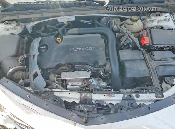 1G1ZD5ST4JF110475 2018 CHEVROLET MALIBU Белый Вид задней части салона