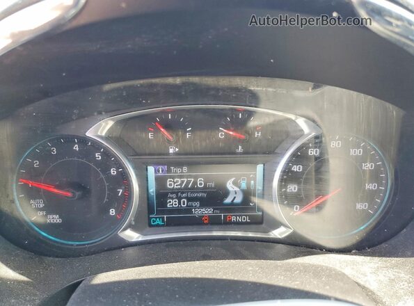 1G1ZD5ST4JF110475 2018 CHEVROLET MALIBU Белый Вид щитка приборов