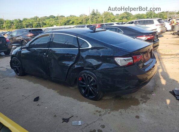1G1ZD5ST4JF141192 2018 CHEVROLET MALIBU Black Հետևի ձախ