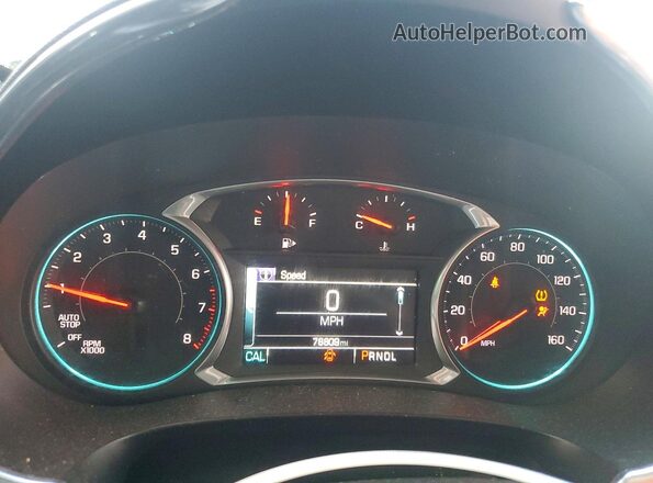 1G1ZD5ST4JF141192 2018 CHEVROLET MALIBU Black Սարքավորումների վահանակի տեսք