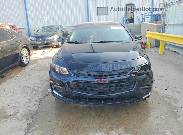 1G1ZD5ST4JF141192 2018 CHEVROLET MALIBU Black Դիմացի տեսք