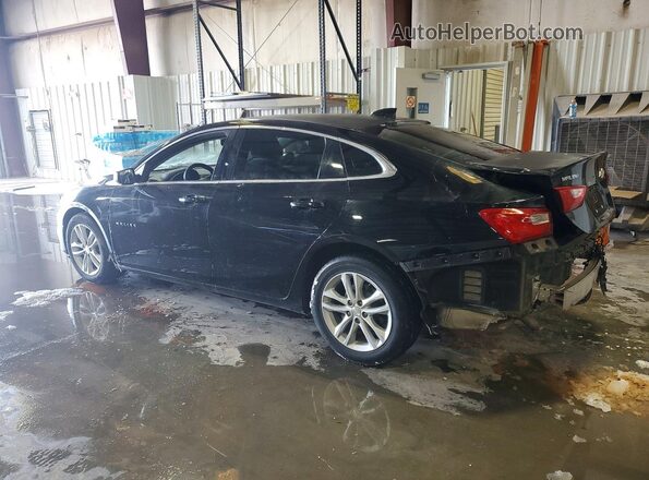 1G1ZD5ST4JF143539 2018 CHEVROLET MALIBU Black Հետևի ձախ