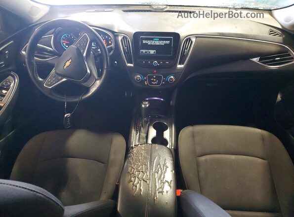 1G1ZD5ST4JF143539 2018 CHEVROLET MALIBU Black Առջևի վահանակի տեսք