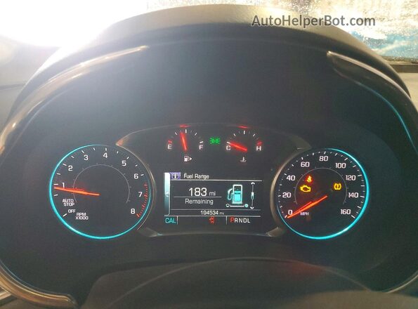 1G1ZD5ST4JF143539 2018 CHEVROLET MALIBU Black Սարքավորումների վահանակի տեսք