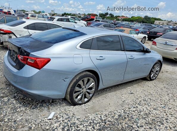 1G1ZD5ST4JF143573 2018 CHEVROLET MALIBU Синий Задняя правая четверть