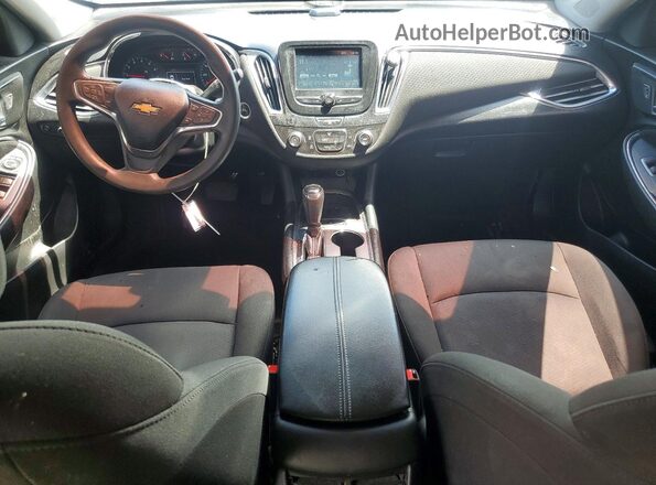 1G1ZD5ST4JF197357 2018 CHEVROLET MALIBU Silver Առջևի վահանակի տեսք