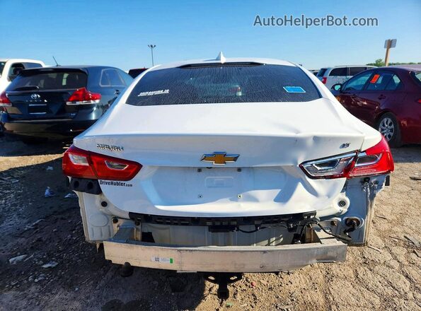 1G1ZD5ST4JF203075 2018 CHEVROLET MALIBU White Вид ззаду