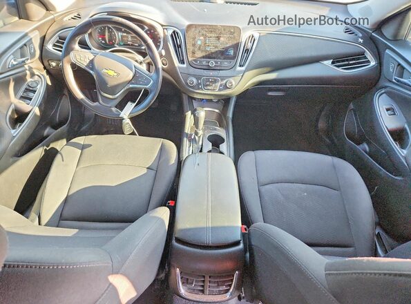1G1ZD5ST4JF203075 2018 CHEVROLET MALIBU White Вид панелі приладів