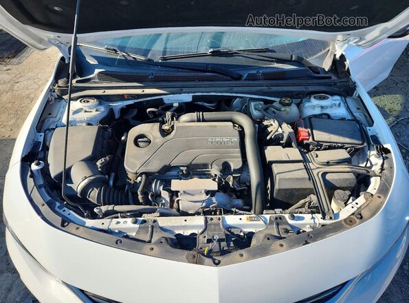 1G1ZD5ST4JF203075 2018 CHEVROLET MALIBU White Вид задньої частини салону