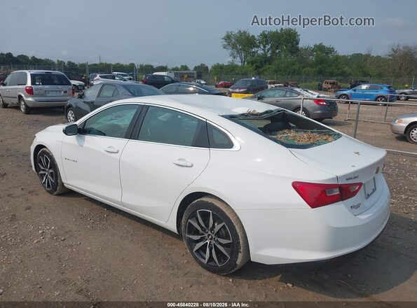 1G1ZD5ST4JF272171 2018 CHEVROLET MALIBU White Rear left