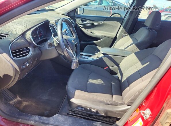 1G1ZD5ST4JF278794 2018 CHEVROLET MALIBU Red წინა სალონის ხედი