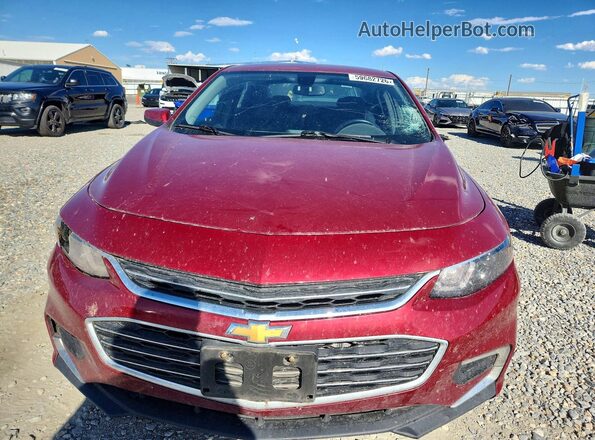 1G1ZD5ST4JF278794 2018 CHEVROLET MALIBU Red წინა ხედი