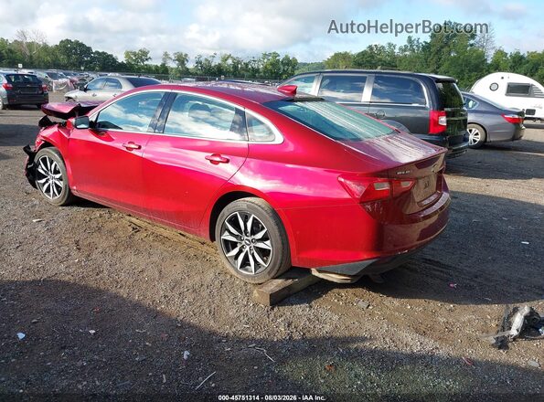 1G1ZD5ST4JF292694 2018 CHEVROLET MALIBU Red Tył lewy