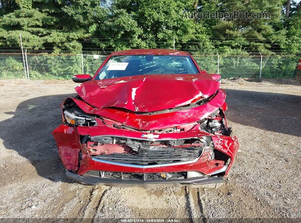 1G1ZD5ST4JF292694 2018 CHEVROLET MALIBU Red Widok wnętrza z tyłu