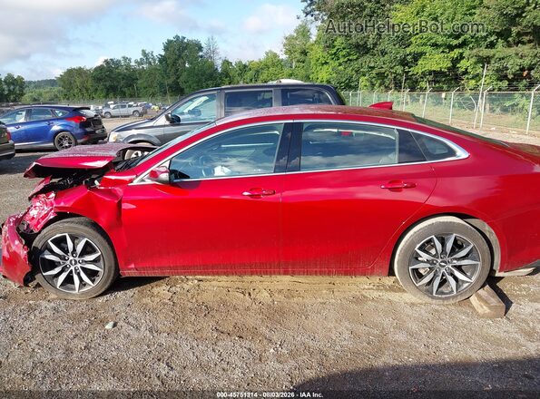 1G1ZD5ST4JF292694 2018 CHEVROLET MALIBU Red 