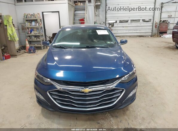 1G1ZD5ST4KF143431 2019 CHEVROLET MALIBU Blue Vista del cuadro de instrumentos