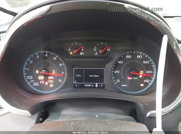 1G1ZD5ST4KF143431 2019 CHEVROLET MALIBU Blue Vista de los asientos traseros