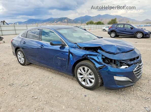 1G1ZD5ST4KF158124 2019 CHEVROLET MALIBU Синий Передняя правая четверть