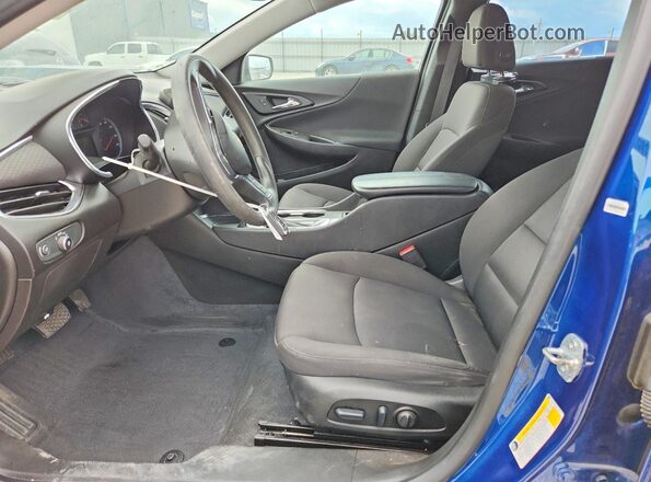 1G1ZD5ST4KF158124 2019 CHEVROLET MALIBU Синий Вид салона спереди
