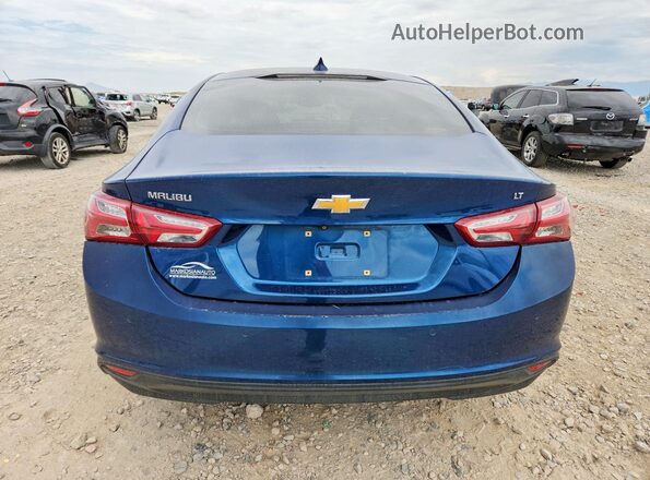 1G1ZD5ST4KF158124 2019 CHEVROLET MALIBU Синий Вид сзади