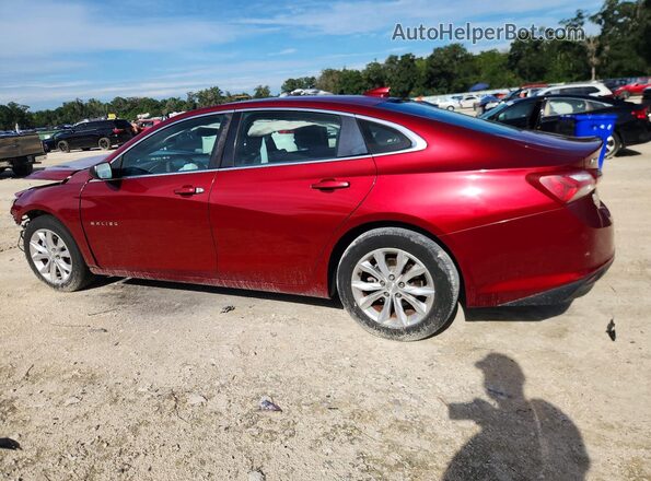 1G1ZD5ST4KF195920 2019 CHEVROLET MALIBU Red უკანა მარცხენა
