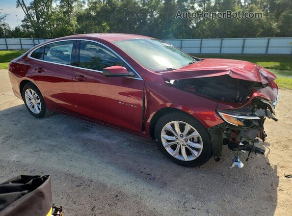 1G1ZD5ST4KF195920 2019 CHEVROLET MALIBU Red წინა მარჯვენა