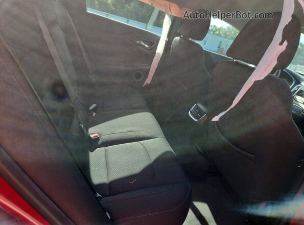 1G1ZD5ST4KF195920 2019 CHEVROLET MALIBU Red უკანა სავარძლების ხედი