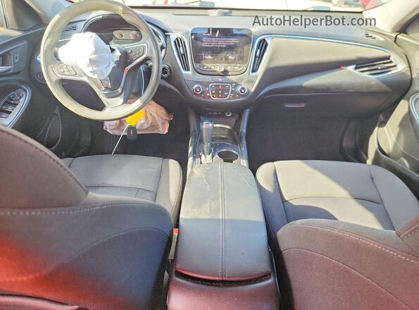 1G1ZD5ST4KF195920 2019 CHEVROLET MALIBU Red წინა პანელის ხედი