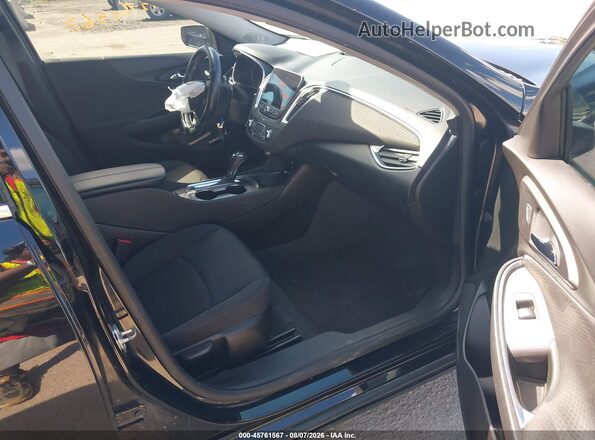 1G1ZD5ST4KF207659 2019 CHEVROLET MALIBU Black წინა სალონის ხედი