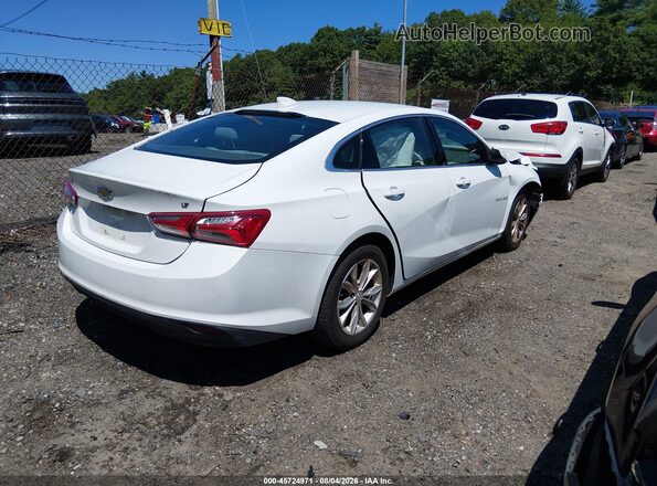 1G1ZD5ST4LF032752 2020 CHEVROLET MALIBU Белый Задняя правая четверть