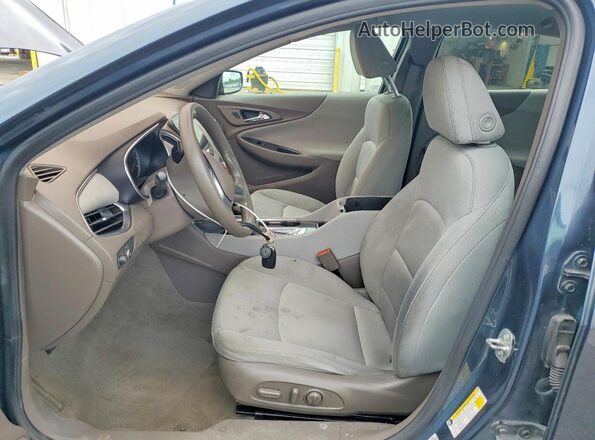 1G1ZD5ST4LF041676 2020 CHEVROLET MALIBU Gray Սալոնի դիմացի տեսք