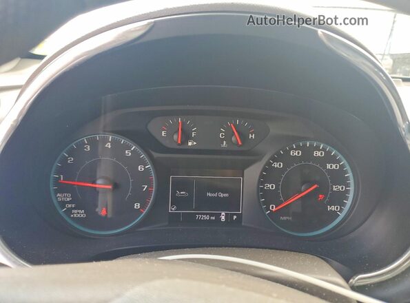 1G1ZD5ST4LF072216 2020 CHEVROLET MALIBU Silver Vista del cuadro de instrumentos