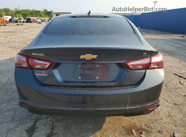 1G1ZD5ST4LF100614 2020 CHEVROLET MALIBU Blue უკანა ხედი