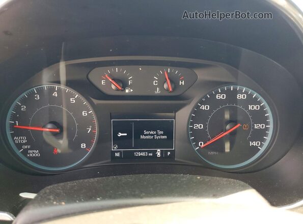 1G1ZD5ST4LF102640 2020 CHEVROLET MALIBU Gray Widok zestawu wskaźników