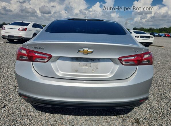 1G1ZD5ST4MF010185 2021 CHEVROLET MALIBU Серебряный Вид сзади